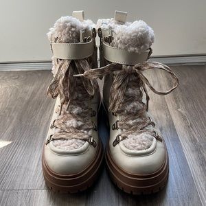 CIRCUS Sam Edleman Cream boots